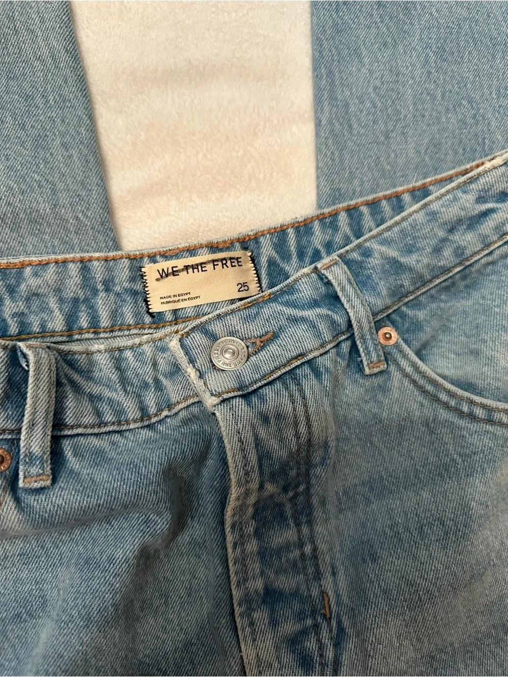 New! Free People We The Free Deep Trance Dropped Boyfriend Jeans 25 38801